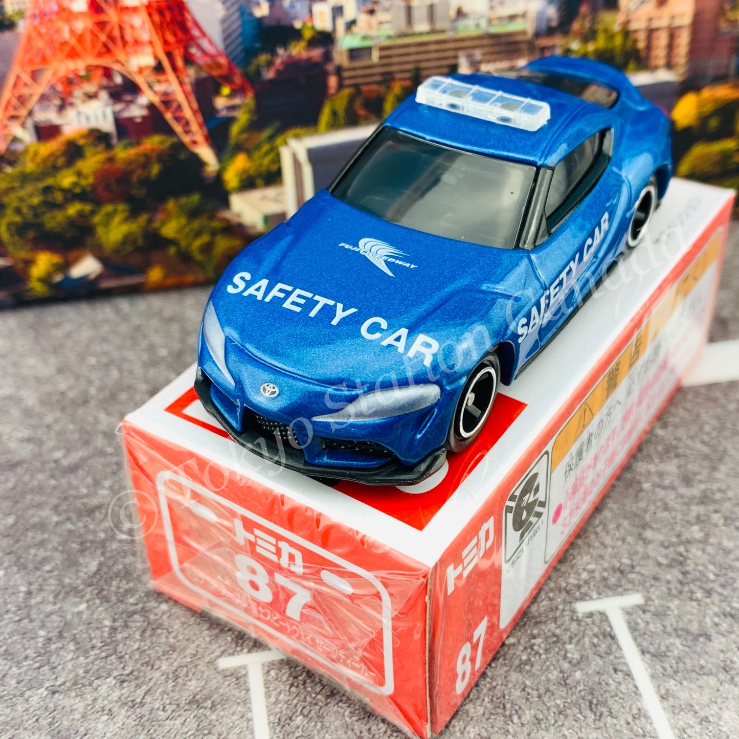 TOMICA 87 Toyota GR Supra Fuji Speedway Safety Car