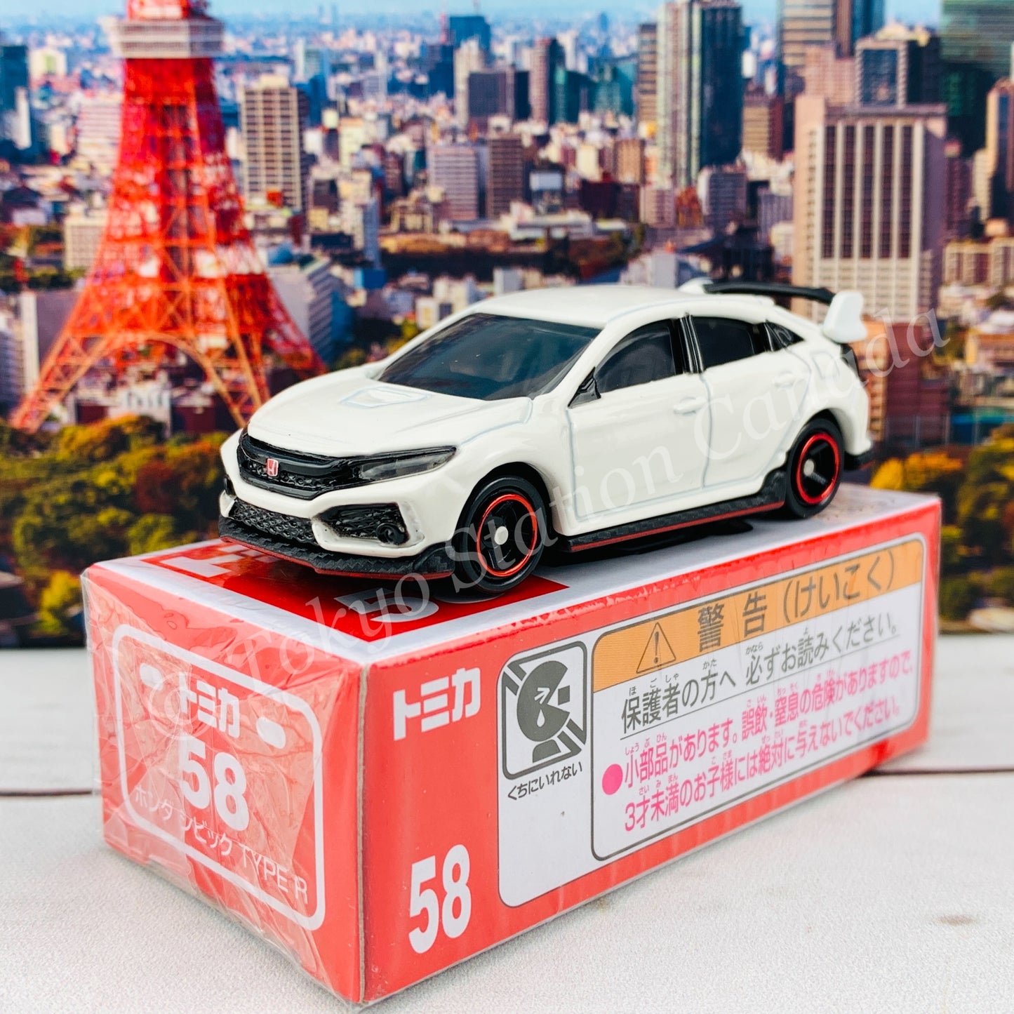 TOMICA 58 Honda CIVIC TYPE R FK8