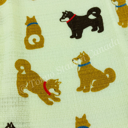 NIPPON YU TOWEL Hot Spring Towel Inu Shiba YU-612 (Made in Japan)