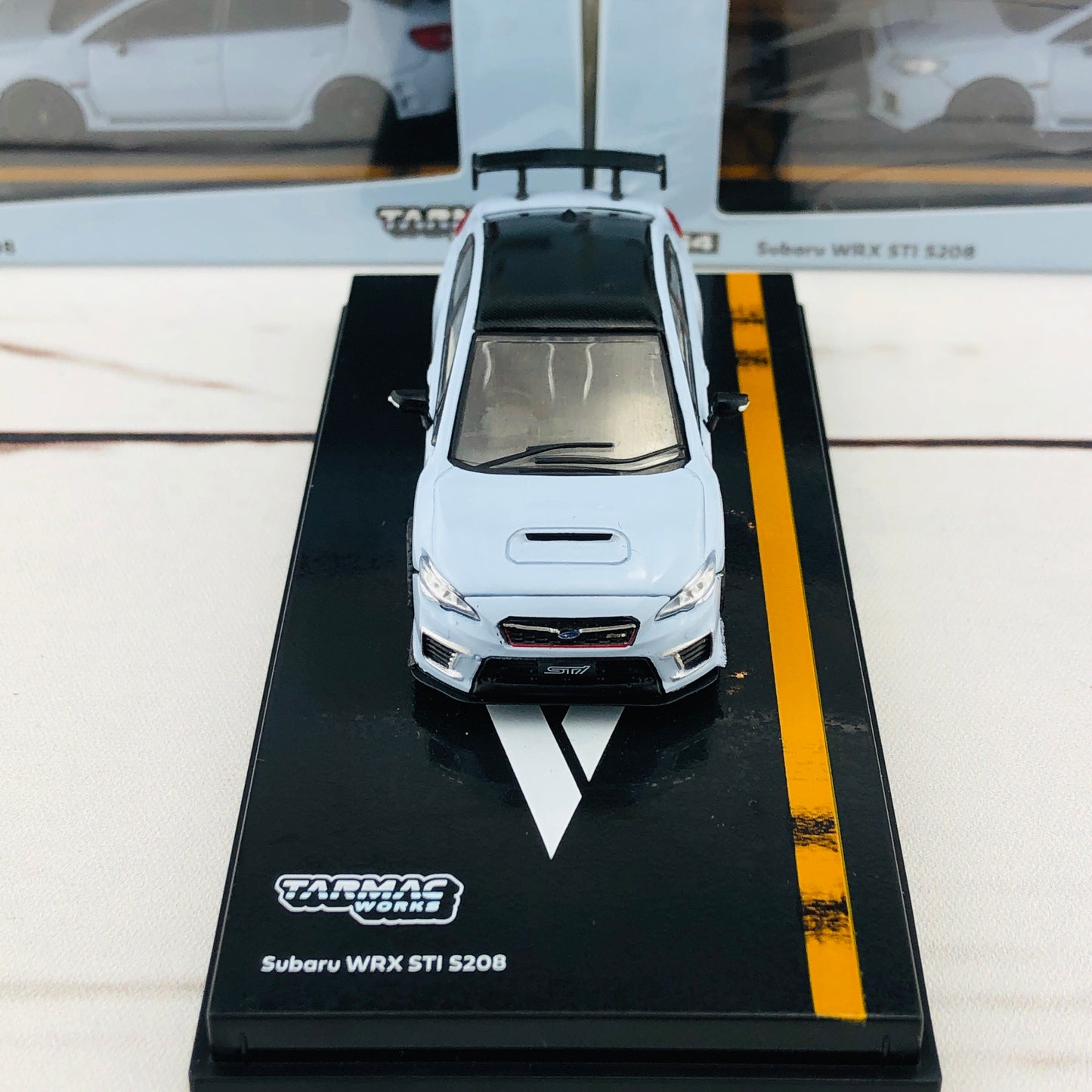 Tarmac Works 1/64 Subaru WRX STI S208 Grey T64-016-GY