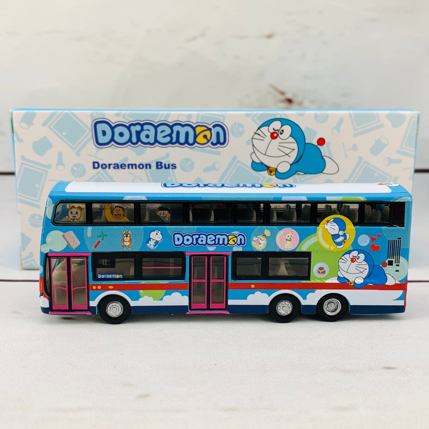 TINY x DORAEMON Double Decker Bus 叮噹雙層巴士 B9TL DORA013