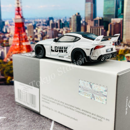 MINI GT 1/64 LB WORKS Toyota GR Supra White RHD MGT00235-R