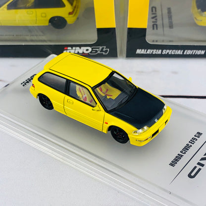 INNO64 HONDA CIVIC EF9 SiR Malaysia Special Edition IN64-EF9-YLMLS