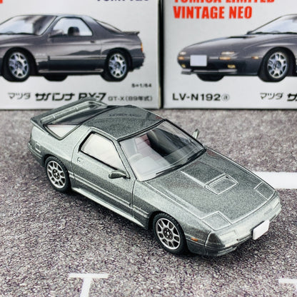 Tomica Limited Vintage Neo 1/64 Mazda Savanna RX7 GT-X (Year 1989) LV-N192a