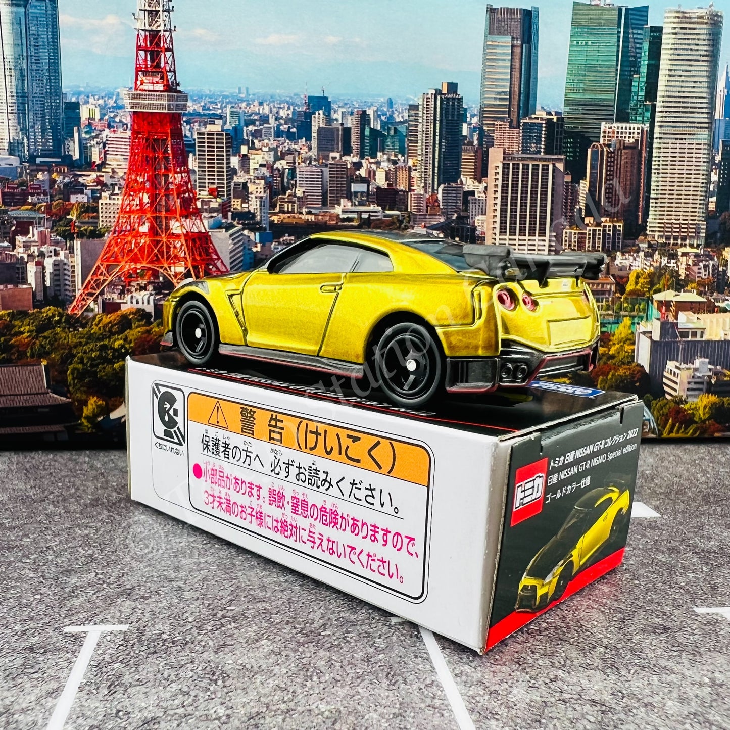 TOMICA NISSAN GT-R Collection 2022 NISSAN GT-R NISMO Special edition Gold