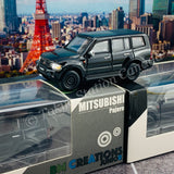 BM CREATIONS JUNIOR 1/64 Mitsubishi Pajero 3rd Generation 2003 BLACK LHD 64B0041