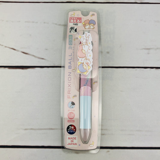 Little Twin Stars Frixion Ball Pen 0.38mm (3 Colors) D861 Made in Japan