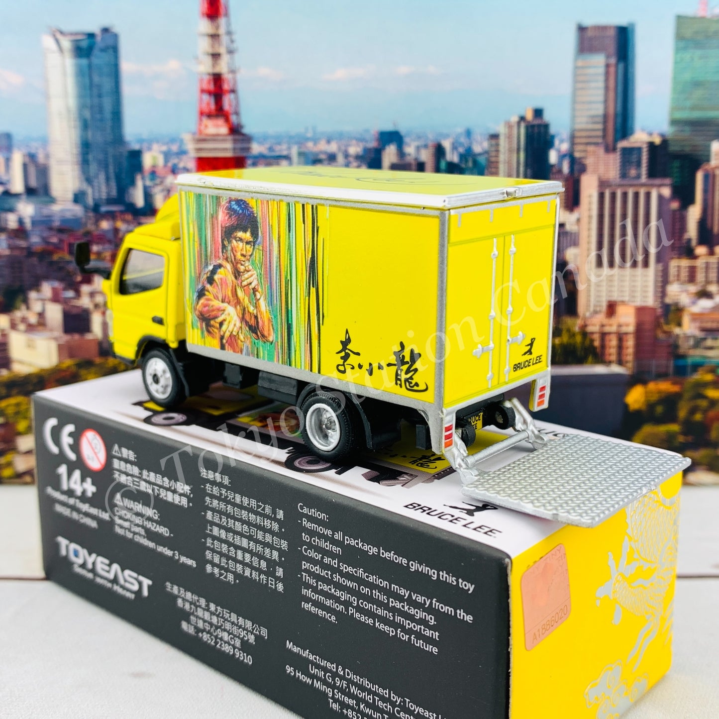 Tiny 微影 151 Mitsubishi Fuso Canter Bruce Lee 李小龍  ATC65076