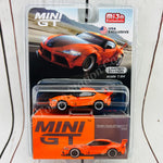 MINI GT 1/64 Pandem Toyota GR Supra V1.0 Orange MIJO Exclusives MGT00294-MJ