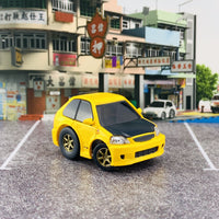 TINYQ Pro-Series 02 - Civic EK9 (Yellow with Carbon Bonnet)