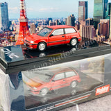 HOBBY JAPAN 1/64 Honda CIVIC Si (AT) 1984 Red HJ641029AR