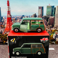 TINY 微影 1/50 AUSTIN Mini Countryman Woody (Green) ATC65202