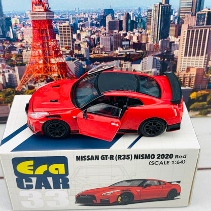 ERA CAR 33 1/64 Nissan GTR R35 NISMO 2020 Red NS20GTRRN33