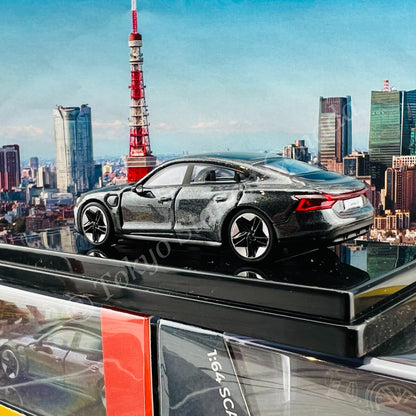 PARA64 1/64 Audi e-tron GT Daytona Grey LHD PA-55331
