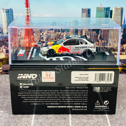 INNO64 1/64 HONDA CIVIC TYPE-R EK9 "NO GOOD RACING" OSAKA AUTO MESSE 2020 IN64-EK9-JDM11
