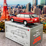 TOMYTEC TOMICA LIMITED VINTAGE NEO 1/64 Subaru Legacy Touring Wagon Brighton 220 Red (1992) LV-N231a