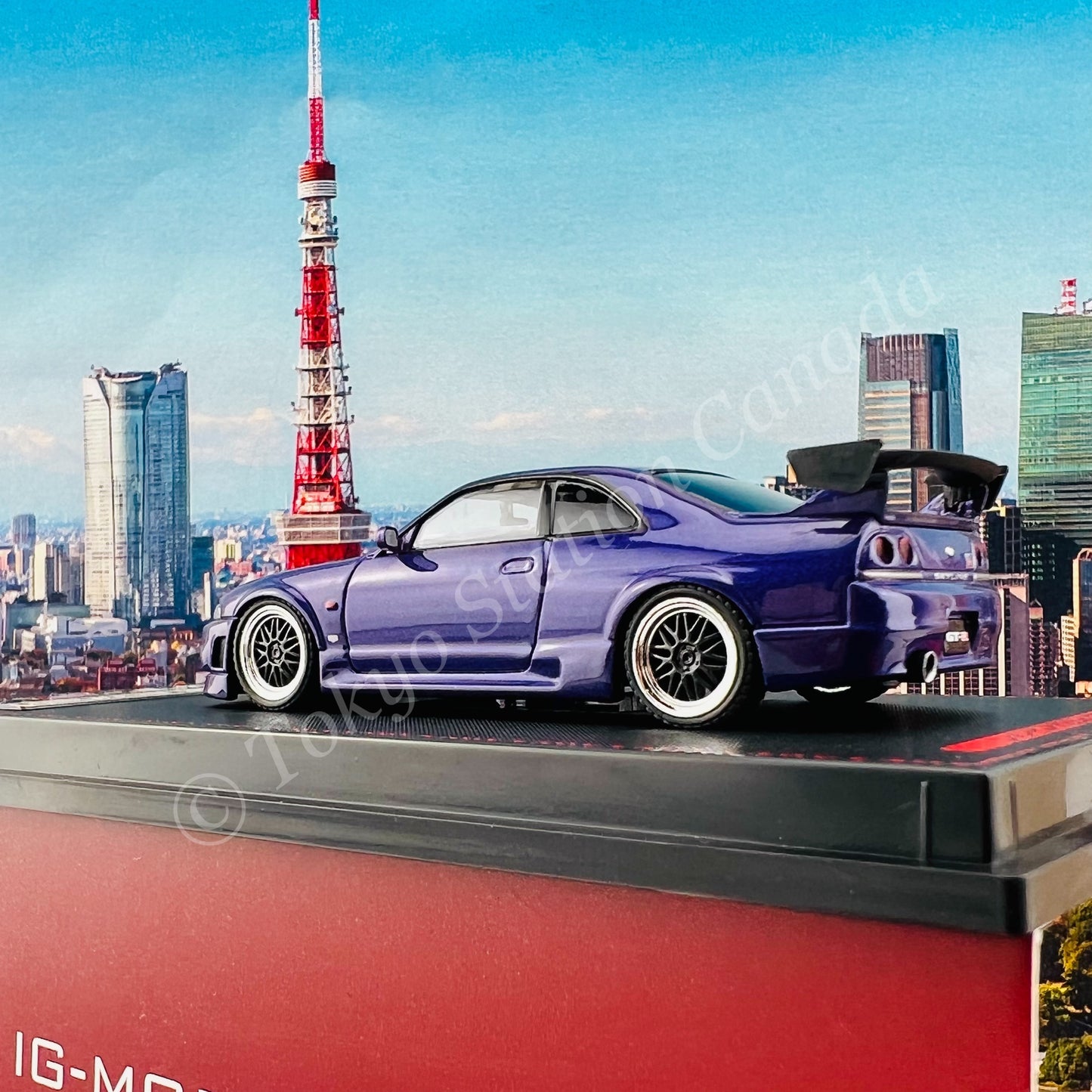 Ignition Model 1/64 Nismo R33 GT-R Purple Metallic IG2506