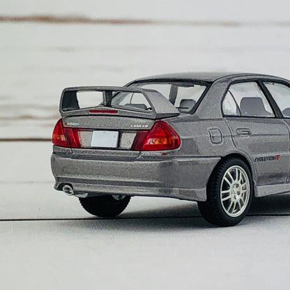 Tomica Limited Vintage Neo Mitsubishi Lancer Evolution IV GSR Silver (1996) LV-N186a