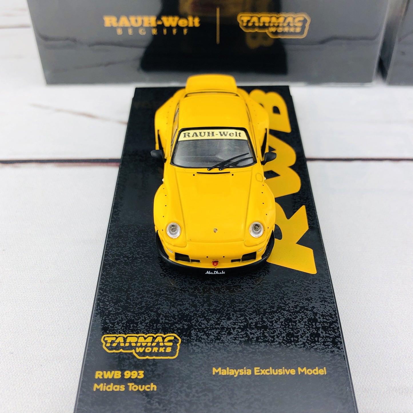 Tarmac Works 1/64 RWB 993 Midas Touch Malaysia Exclusive Model T64-017-MT