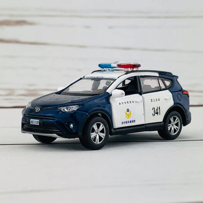 Tiny City TW12 Toyota Rav4 Taiwan HSINCHU CITY POLICE BUREAU 1/64