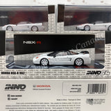 INNO64 HONDA NSX-R NA2 Championship White With Extra Wheels IN64-NSXR-WHI