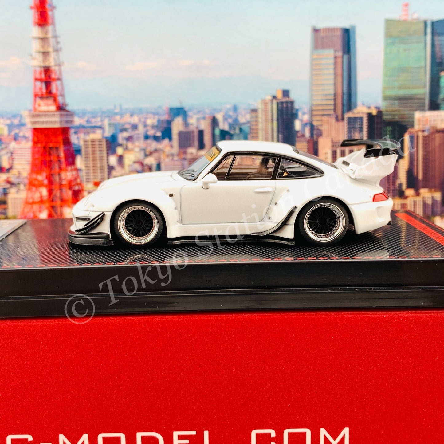 Ignition Model 1/64 RWB 993 Matte Pearl White IG2152