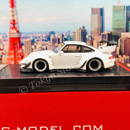 Ignition Model 1/64 RWB 993 Matte Pearl White IG2152