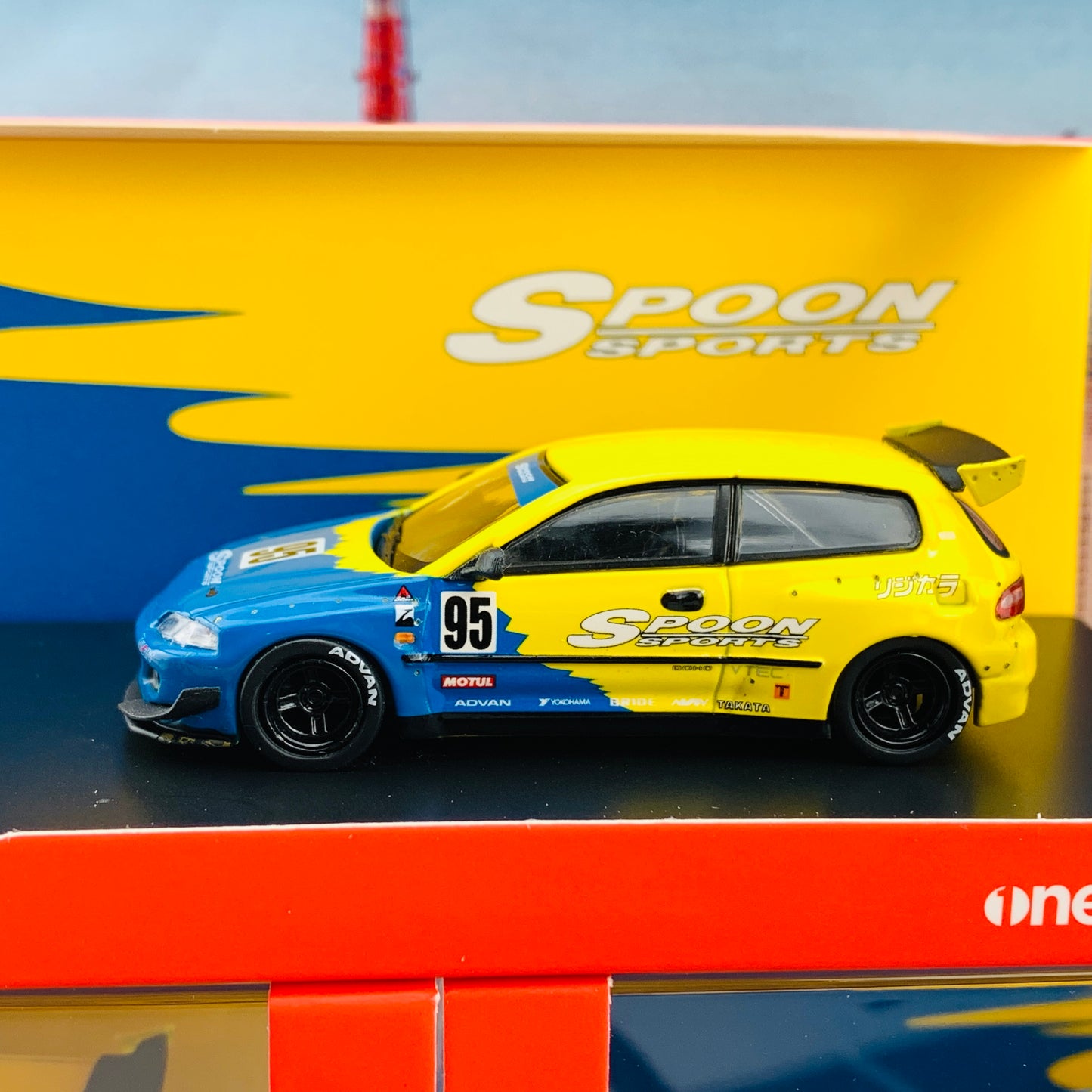 one model 1/64 SPOON SPORTS EG6 #95