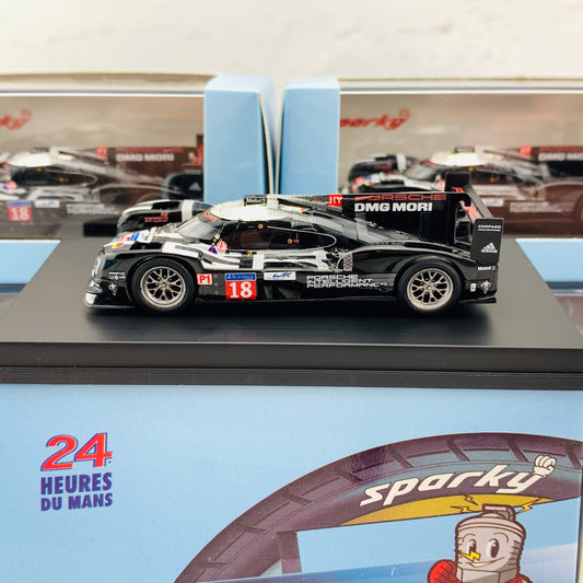 Sparky 1/64 PORSCHE 919 HYBRID N.18 5TH LMP1 LE MANS 2015 - R. DUMAS - N. JANI - M. LIEB Y096