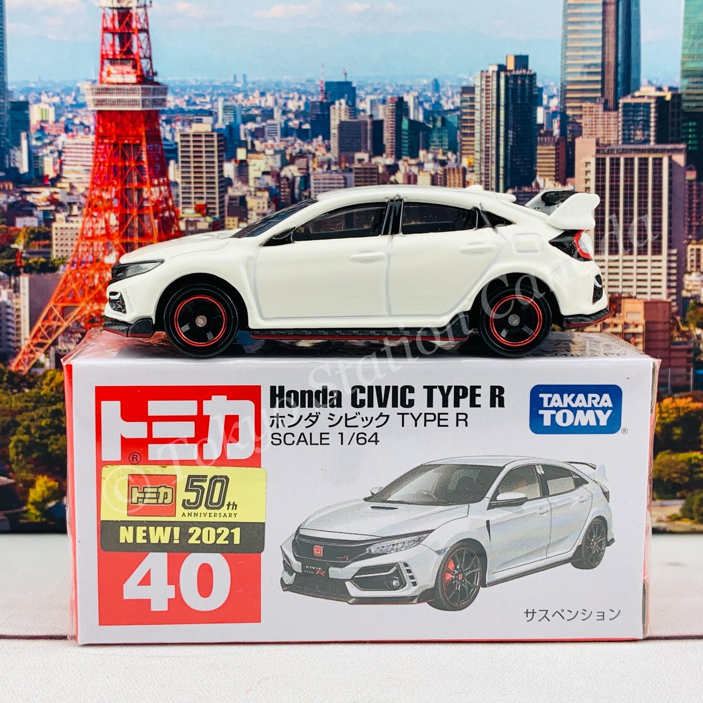 TOMICA 40 Honda Civic Type R