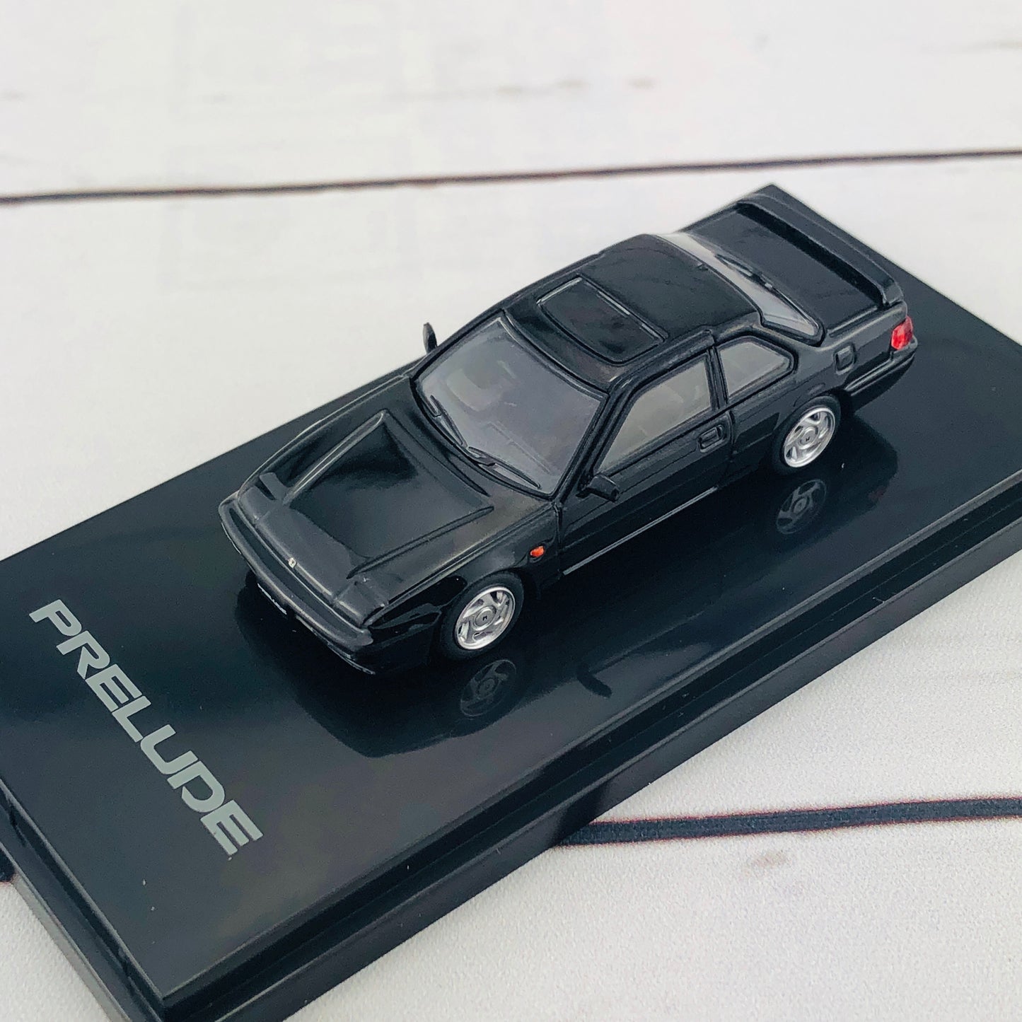 HOBBY JAPAN 1/64 Honda Prelude Si (BA5) 1989 Granada Black Pearl HJ641002ABK