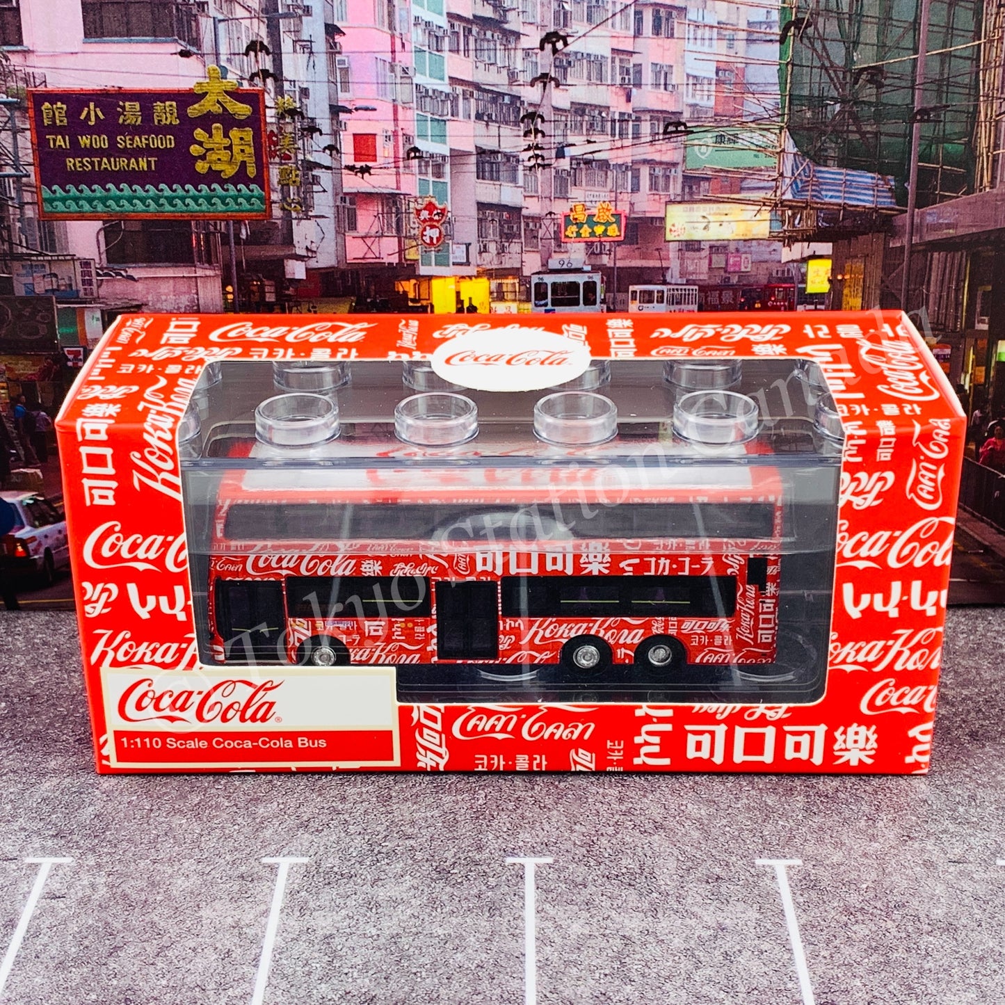 Tiny 微影 B9TL Bus Coca-Cola 可口可樂 COKE020 (Sai Kung 792M 西貢)