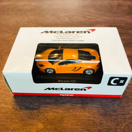 KYOSHO 1/64 McLaren 12C ORANGE