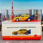 TARMAC WORKS x Gran Turismo 7 x SHELL 1/64 Mitsubishi Lancer Evolution VI GSR T.M. Edition 1999 T64-021-SS22