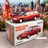 TOMYTEC TOMICA LIMITED VINTAGE NEO 1/64 Subaru Legacy Touring Wagon Brighton 220 Red (1992) LV-N231a