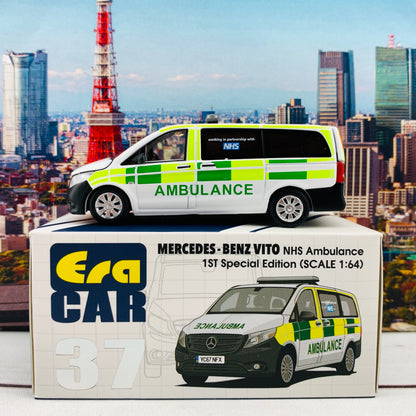 ERA CAR 37 1/64 Mercedes-Benz Vito - NHS Ambulance . 1ST Special Edition MB20VITRF37