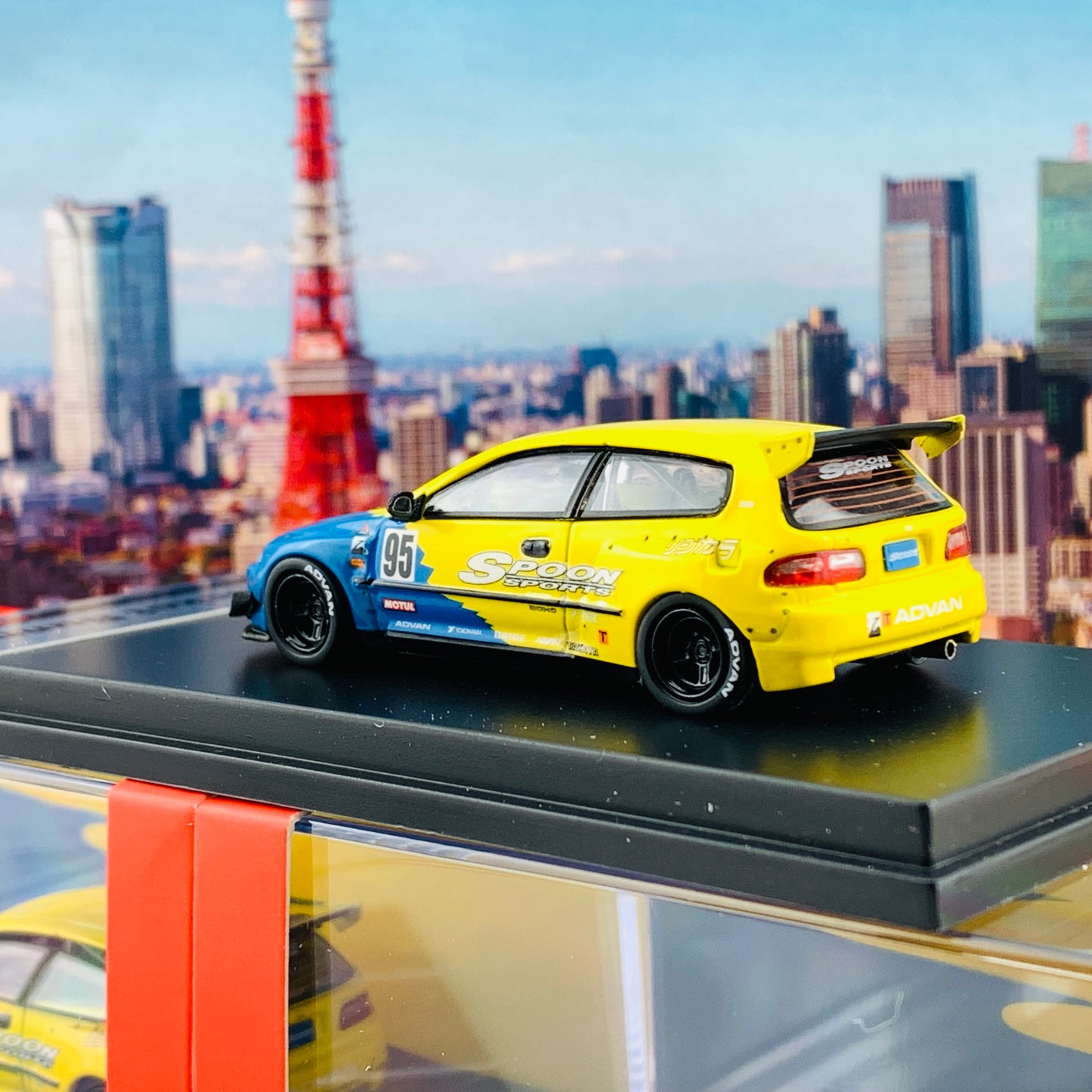 one model 1/64 SPOON SPORTS EG6 #95