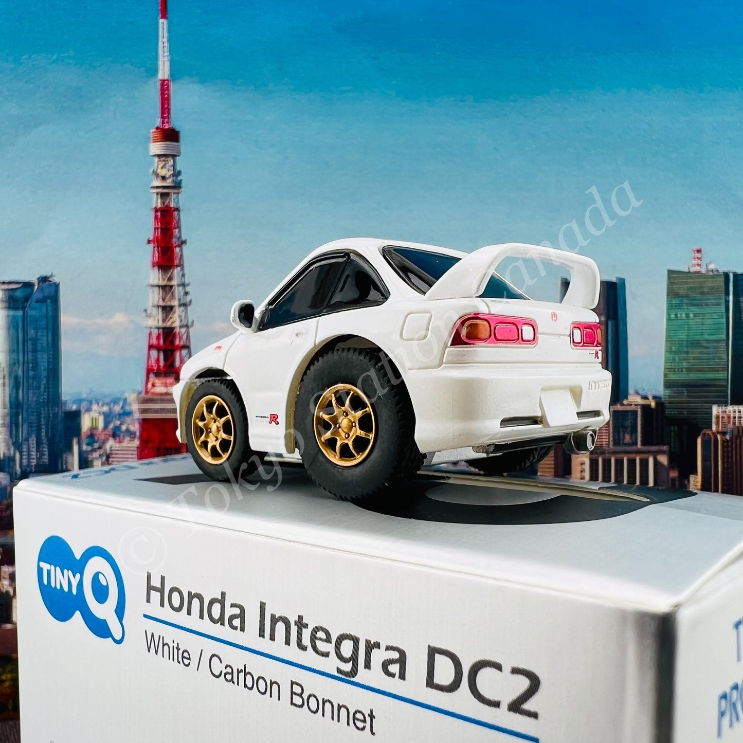 Tiny Q Pro-Series 06 Honda Integra DC2 (White/Carbon Bonnet) TinyQ-06-S3