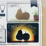 That's Light Woody Wall Light (4) Pear & Apple Made in Japan TL-WWL-04
