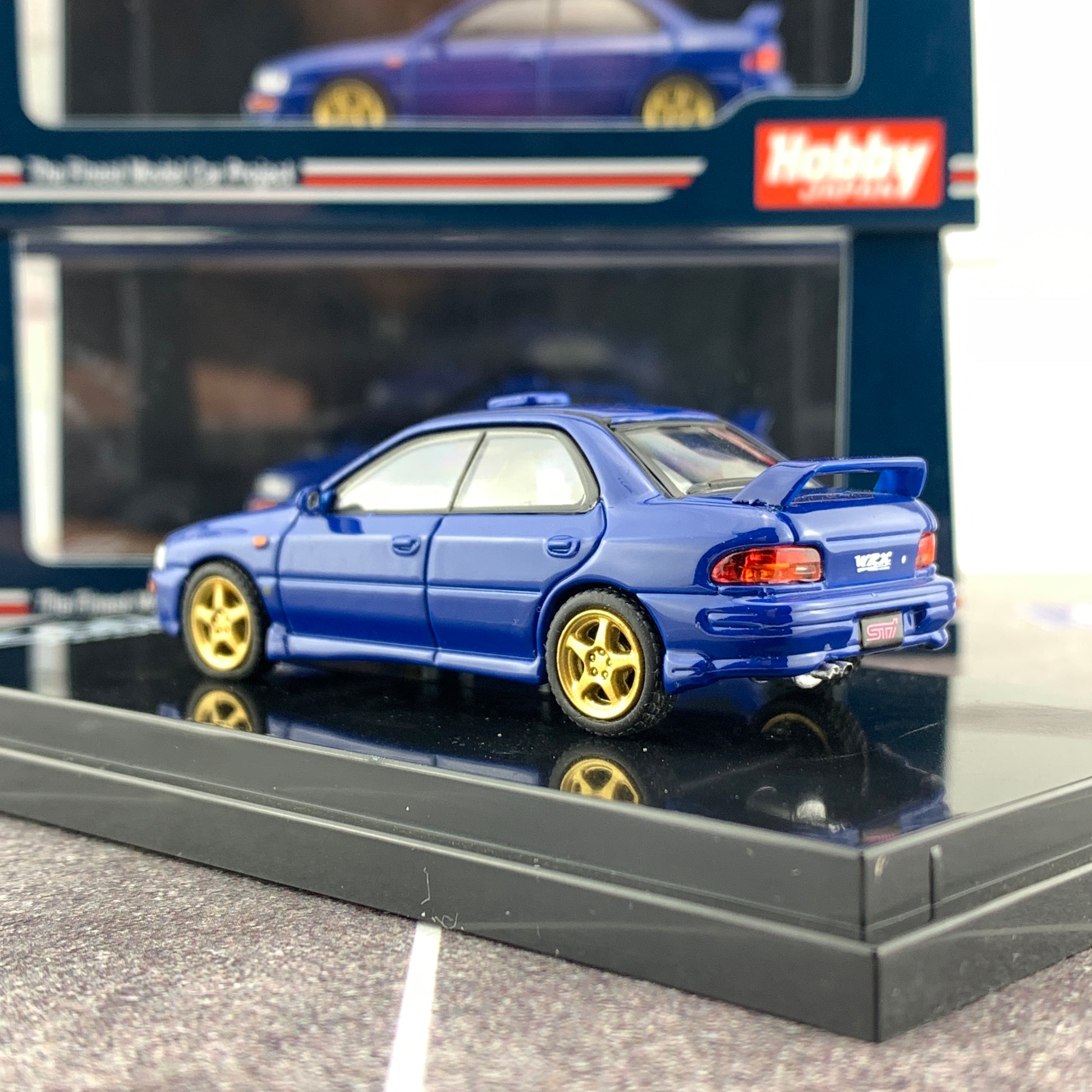 Hobby Japan 1/64 Subaru Impreza WRX GC8 STi Verion II Sport Blue HJ641013SSBL