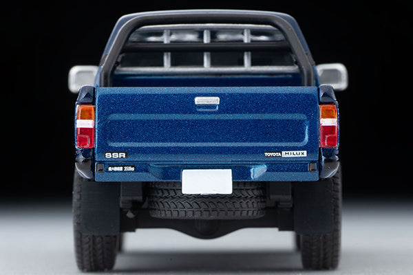 TOMYTEC Tomica Limited Vintage NEO 1/64 Toyota Hilux 4WD Pickup Double Cab SSR (Navy Blue) 1995 Model LV-N255a