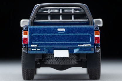 TOMYTEC Tomica Limited Vintage NEO 1/64 Toyota Hilux 4WD Pickup Double Cab SSR (Navy Blue) 1995 Model LV-N255a