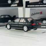 INNO64 Mitsubishi Lancer Evolution III with Extra Wheel Set IN64-EVO3-BLA