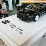 POP RACE 1/64 Toyota Celica GT-Four ST185 Black PR64-185-BLK