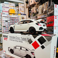 MINI GT 1/64 Honda Civic Type R (FK8) Championship White RHD MGT00001-R