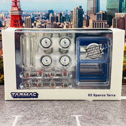 TARMAC WORKS PARTS64 1/64 OZ Sparco Terra White T64W-003-WH