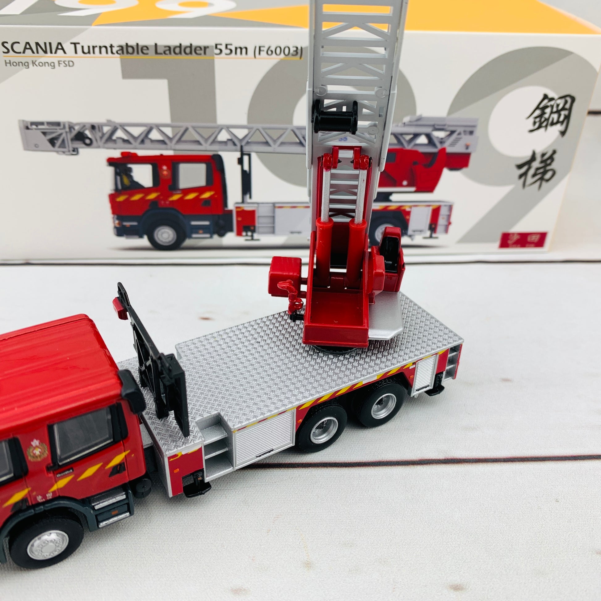 1/76 Tiny 微影 199 Scania HKFSD Turntable Ladder 55m (F6003) 消防處旋轉台鋼梯車 55米 ATC64677