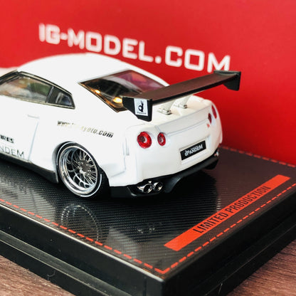 Ignition Model 1/64 Pandem R35 GTR White 1745