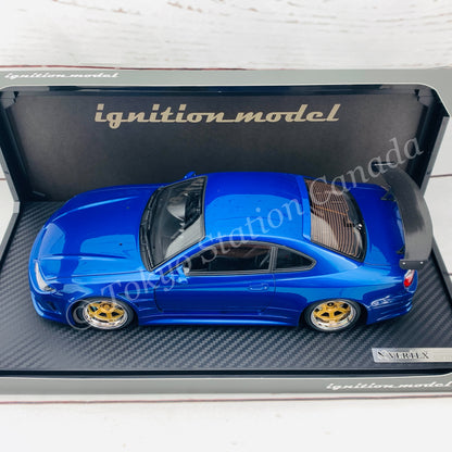 Ignition Model 1/18 VERTEX S15 Silvia Blue Metallic IG2001