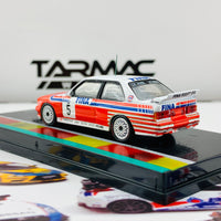 Tarmac Works 1/64 BMW M3 E30  Spa 24hours Race 1992 Winner Soper / Martin / Danner (Decal included) T64-009-92SPA05